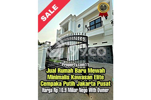 Jual Rumah Mewah Murah Lokasi Elite Cempaka putihjakarta pusat