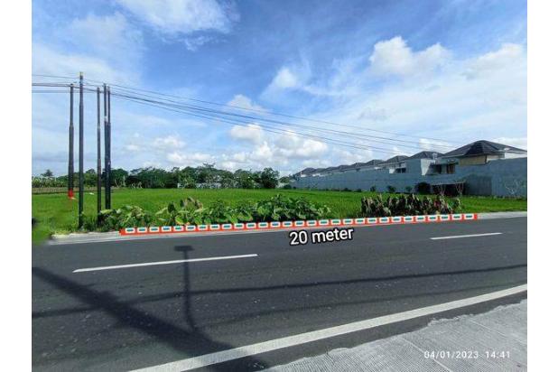 TANAH STRATEGIS MANGKU JALAN UTAMA DI DEKAT PERUMAHAN ELITE BALE MULIA MLATI SLEMAN
