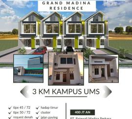 Rumah dekat ums kartasura