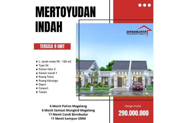 Rumah Kavling Mertoyudan Indah 100 Meter Dari Jalan Pattimura