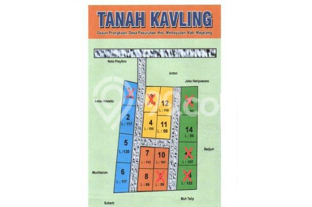 Rumah Kavling Mertoyudan Indah 100 Meter Dari Jalan Pattimura