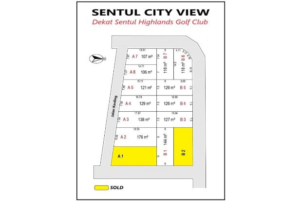Tanah Kaplingan Bogor Dekat Pintu Tol Sentul Selatan