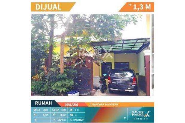 B022 Rumah Dijual Langsung Siap Huni Bandara Palmerah Cemorokandang Kota Malang