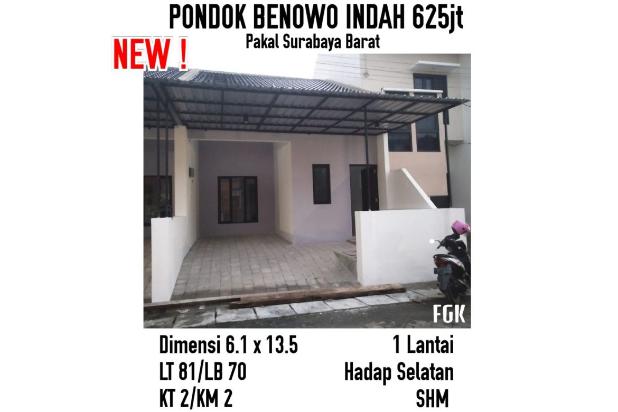 Rumah Murah Pondok Benowo Indah Manukan Surabaya Minimalis