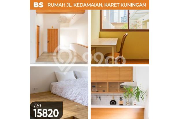 (TSI/15820) Rumah Jl. Kedamaian, Komp. Polri, Karet Kuningan
