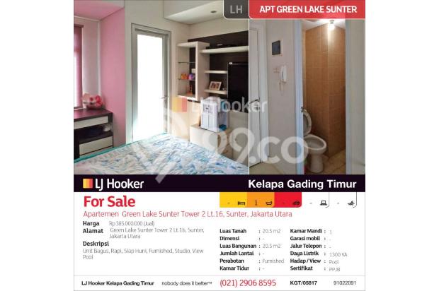 Apartemen Green Lake Sunter Tower 2 Lantai 16, Sunter, Jakarta