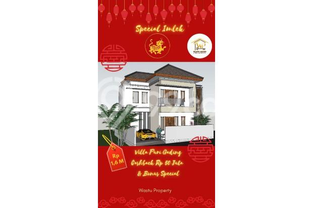 Promo Hari Raya Imlek Cashback 50 Juta Rumah Villa Di Jimbaran