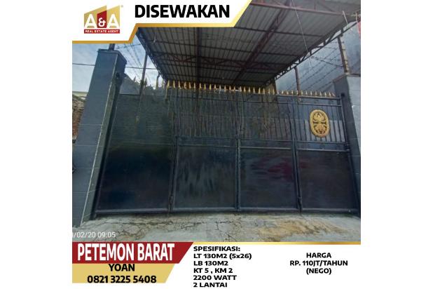 DISEWAKAN RUKO DIPETEMON BARAT