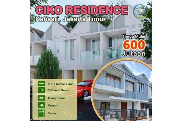 Rumah 2 lantai di lokasi strategis Kalisari Pasar Rebo Jakarta