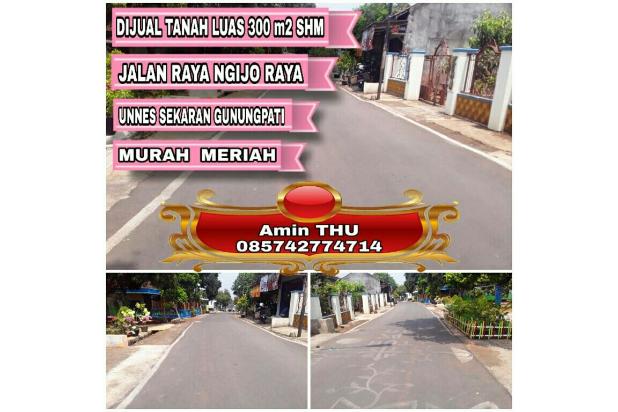 Jual Tanah di Semarang Luas 300 m2 SHM di Jalan Raya Ngijo