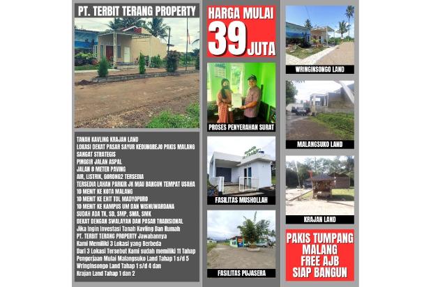 Tanah Kavling Murah Malang Siap Bangun