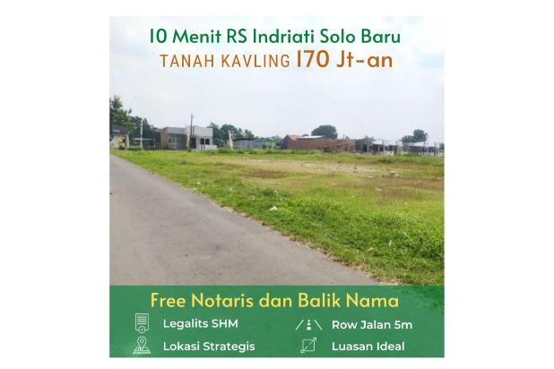 Tanah Murah Sukoharjo , Cicil tanpa Bunga
