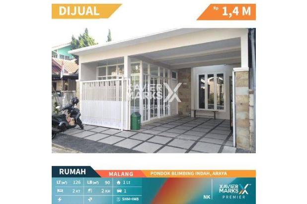 Rumah Cantik di Pondok Blimbing Araya Malang Strategis 