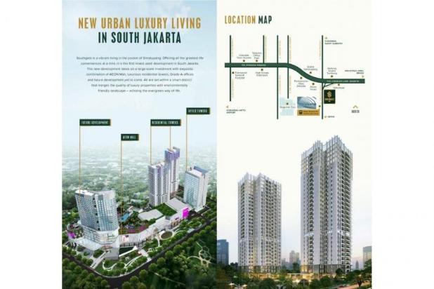 Southgate Residence By Sinarmas Land Harga Perdana tipe 1BR (Aeon Mall)