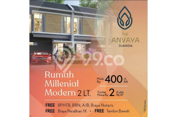 CICILAN 2JTAN ! The Anvaya Juanda Rumah 2 Lantai Dekat OERR