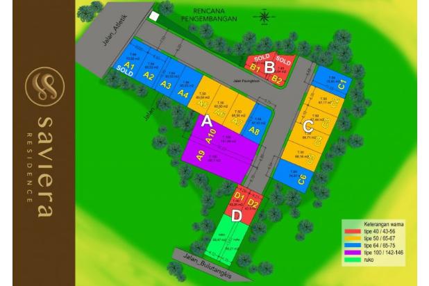 rumah 2 lantai desain modern islami di Tasik madu kota malang1
