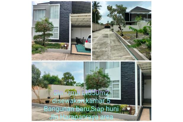 Rumah luas besar baru di jln Harapan raya area