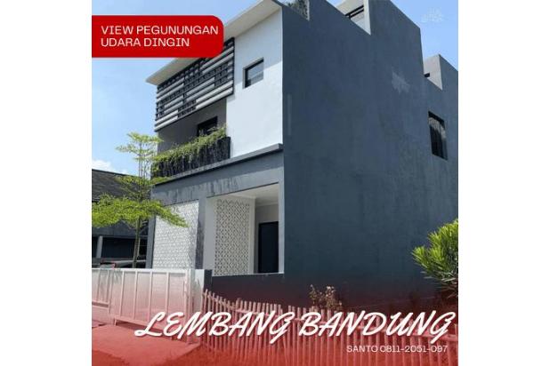 RUMAH CANTIK DI LEMBANG BANDUNG VIEW GUNUNG TANGKUBAN PARAHU
