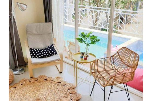 Villa Furnished Cantik Ada Kolam Renang Tengah Kota Batu