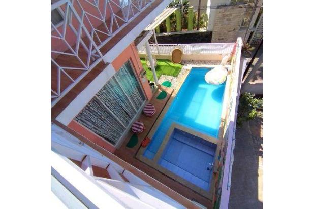 Villa Furnished Cantik Ada Kolam Renang Tengah Kota Batu