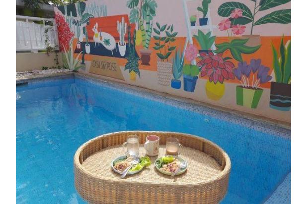 Villa Furnished Cantik Ada Kolam Renang Tengah Kota Batu