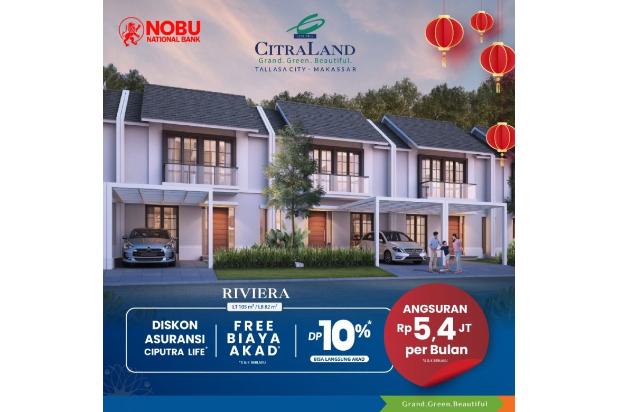 CITRALAND TALLASA CITY MAKASSAR TYPE RIVIERA  Angsuran 5,4jt