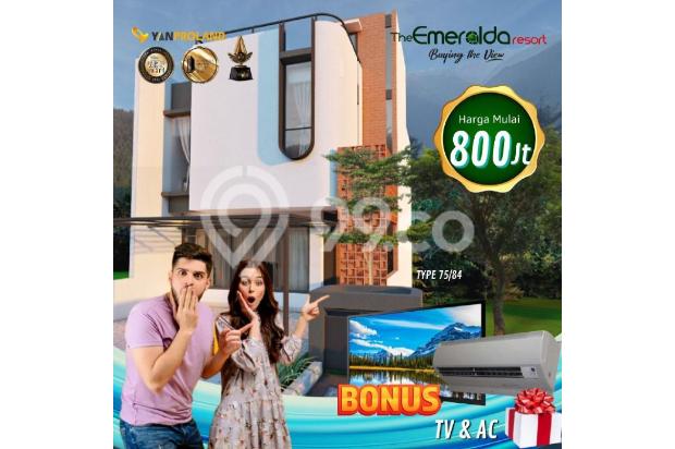 satu - satunya perumahan di atas bukit 2,5 lantai cuma 700jt-a