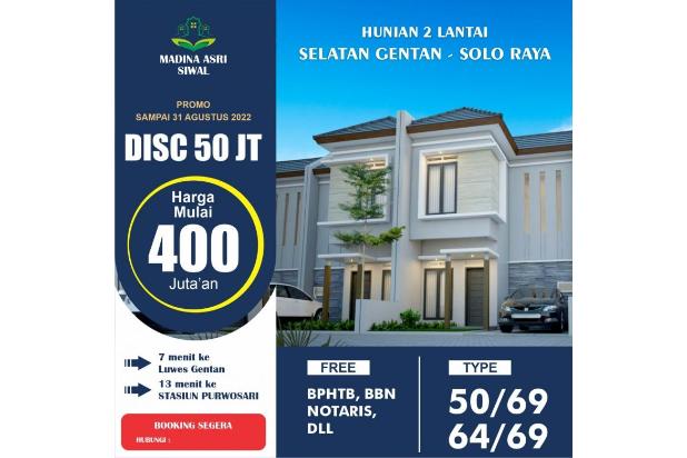 Promo perumahan selatan gentan soloraya