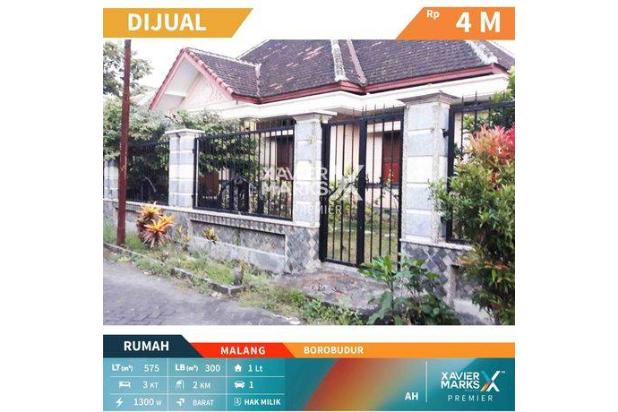 D1188, Rumah Bangunan Luas Dekat Kuliner di Borobudur Malang
