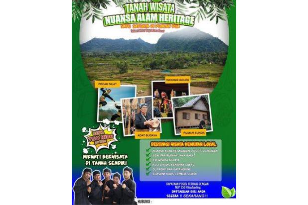 Dijual tanah kavling lokasi strategis dibogor
