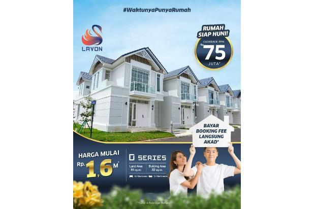 Rumah Siap Huni Lavon Swan City D Series