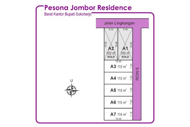 Tanah Jombor 3 menit pengadilan negri: Siteplan Rapi