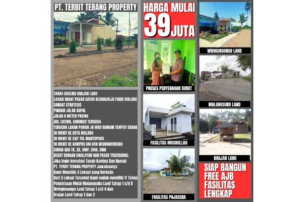 Tanah Kavling Murah Malang Siap Bangun