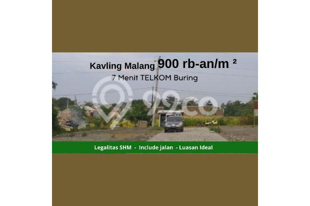 Kavling Perumahan Timur Gor Ken Arok Luas 131 m2, SHM