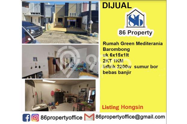 Rumah  di Perumahan Green Mediterania Barombong Tamanyeleng..