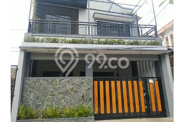 Rumah minimalis bangunan baru di kembar bkr moch toha bandung