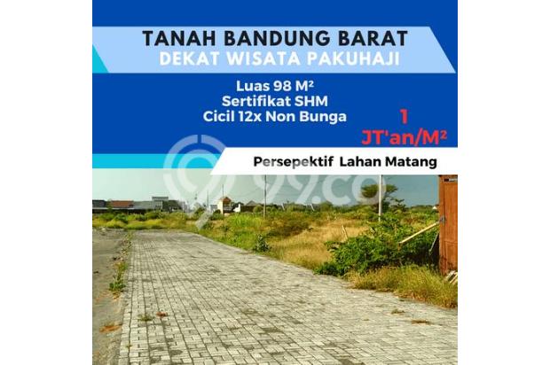 Dekat Tol Padalarang Tanah Bandung Barat Ngamprah Terima SHM 