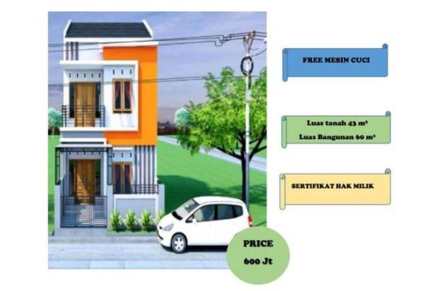 RUMAH 2 LANTAI MINIMALIS JATILUHUR JATI ASIH BEKASI KOTA 