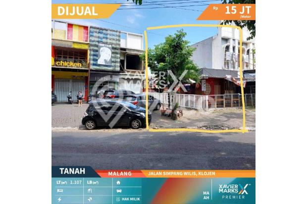 Tanah Kavling di Jalan Simpang Wilis, Klojen, Malang