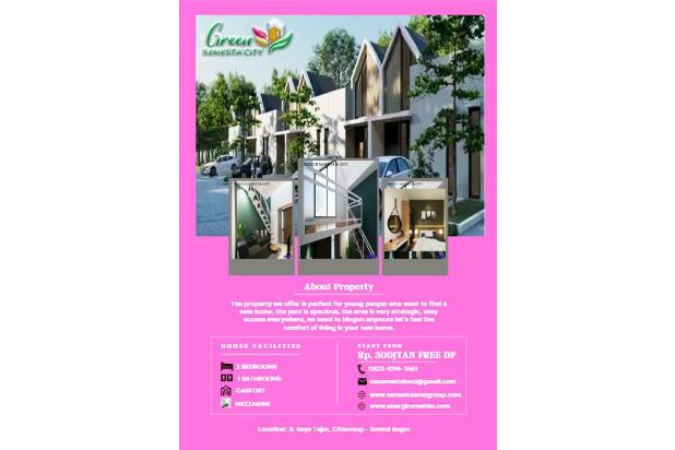 RUMAH MEWAH PINGGIR JALAN RAYA TAJUR CITEUREUP-SENTUL BOGOR