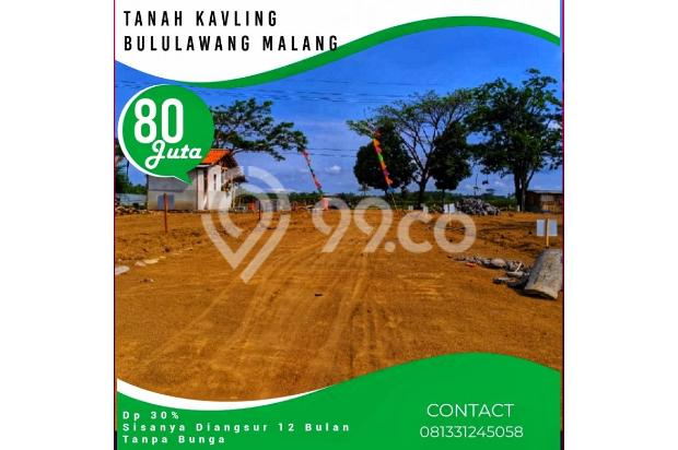 Tanah kavling malang bisa dicicil satu tahun tanpa Bunga