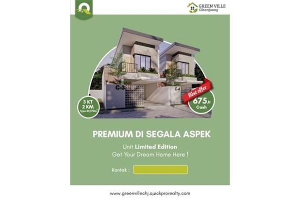Rumah Modern Bebas Banjir Cihanjuang Bandung