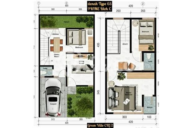 Rumah Modern Bebas Banjir Cihanjuang Bandung