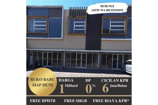 Jual ruko baru siap huni 2 lantai lokasi safira juanda resort sidoarjo