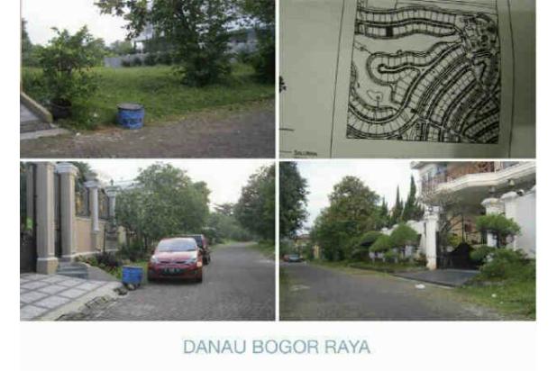 Tanah di Danau Bogor Raya ada imb dan gambar
