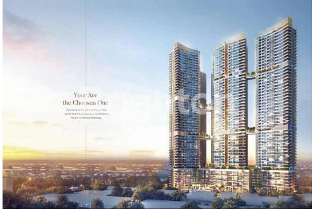 APARTEMEN GRAND SHAMAYA 1BR LOKASI TENGAH KOTA SELANGKAH TUNJUNGAN PLAZA