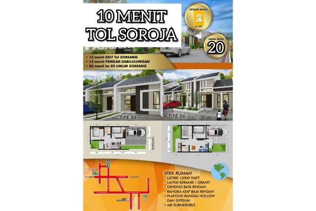 Rumah Siap Huni brmuka2 dkt Kamasan Banjaran Soreang Bandung S