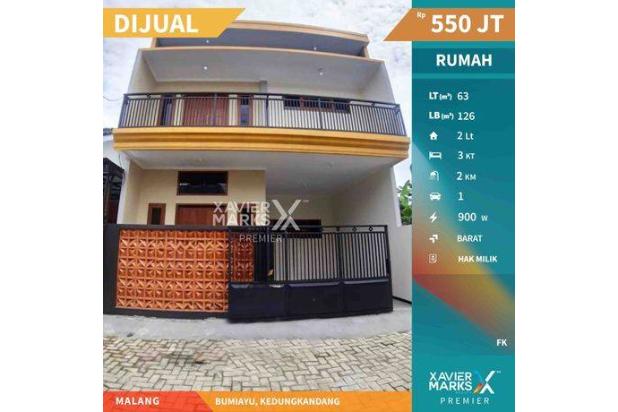 B194 Rumah Minimalis Baru Gress Dijual Di Bumiayu,kedungkandang Malang Kota