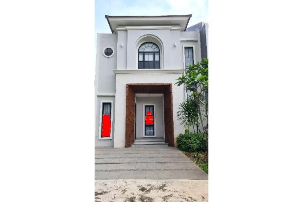 BEST AFTER SALES SERVICE GUARANTEE ! RUMAH HADAP TIMUR TERMURAH!! BEST DEAL PALING MURAH ! Rumah Row Jalan 12 m Lokasi di Green Tunnel Kawasan Hijau Alam Sutera Tangerang !