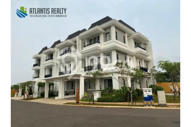 Dijual rumah hook 3 lantai american style di alam sutera